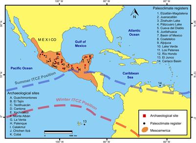 Environmental and Hydrological Changes of Lake Coatetelco in Central Mesoamerica (Southwest Mexico) Over the Holocene and Comparison With Climatic Forcing